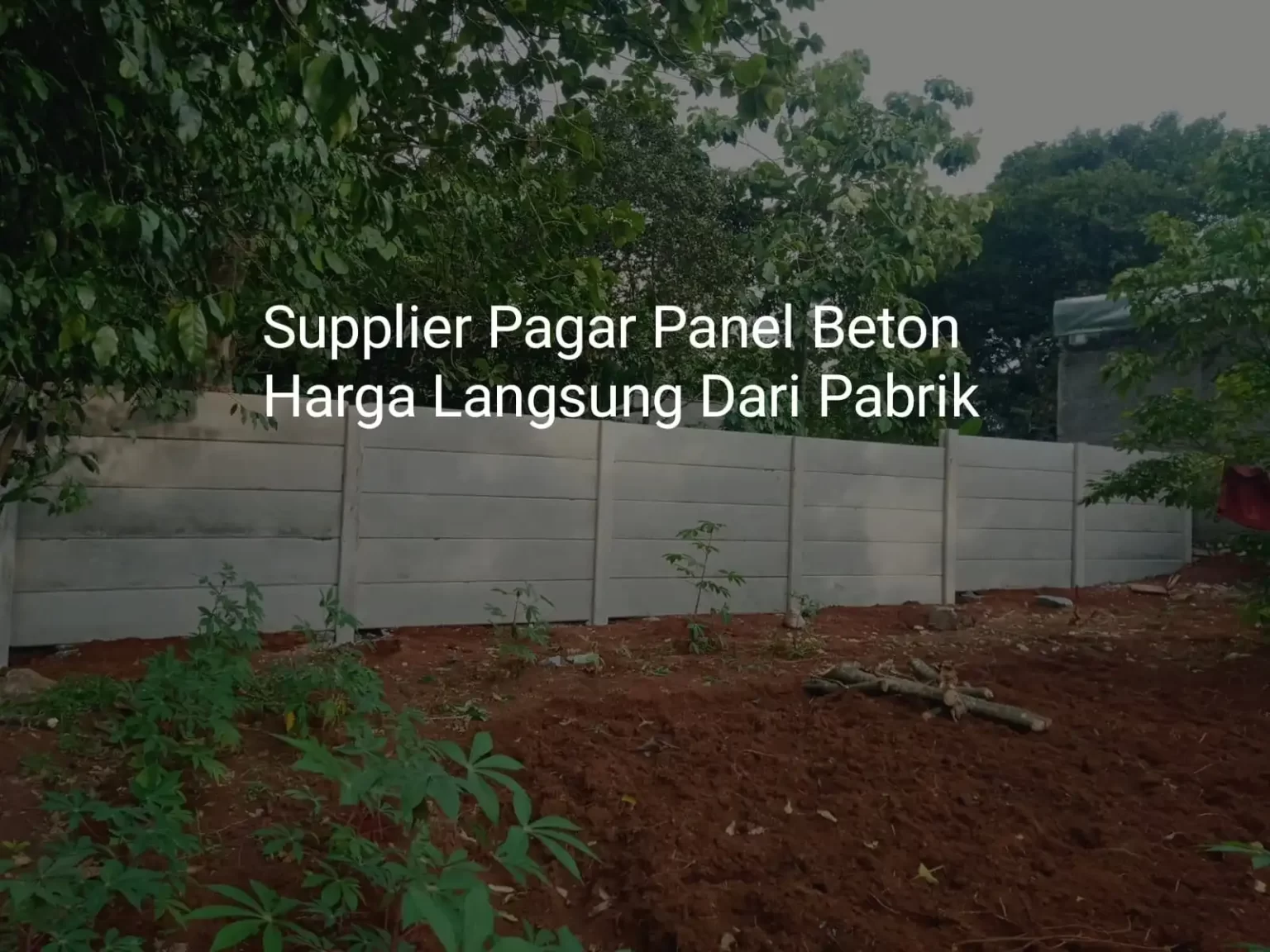 Harga Pagar Panel Beton