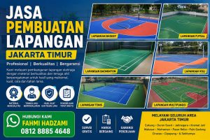 JASA PEMBUATAN LAPANGAN JAKARTA TIMUR